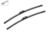 BOSCH 3397118933 Windshield Wiper Set - 21 Inch (55 cm) for Left-Hand Drive Vehicles — Wipers