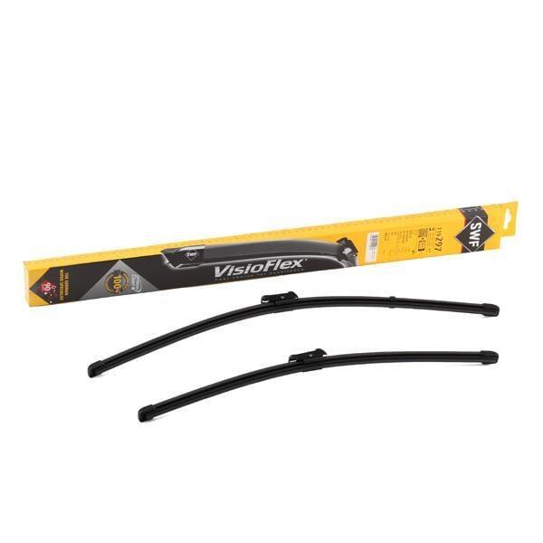SWF Audi A4 Wiper Set, Audi A4 Wipers Front View SWF Audi A4 Windshield Wiper Set - Premium Quality for 2010+ Models | 500 mm & 600 mm Audi A4 Windshield Wiper Set - Compatible with 2010+ Models audi-a4, windshield-wiper-set, car-accessories, wiper-blades, premium-quality, automotive, car-owners, 2010-models, swf, ai-generated