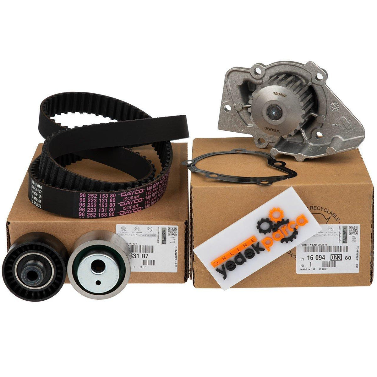 Peugeot Partner 1.9 Diesel Timing and Water Pump Set - Original Quality Parts — Water Pump & Thermostat