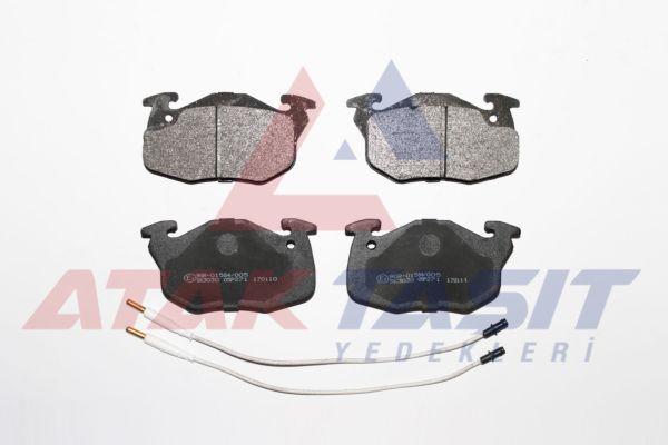 AP 05P271 Brake Pad Front with Connector Renault R9 (L42) 1.4 1985-2000 / R11 (B / C37) 1.4 1983-1995 / R11 (B / — Brake Pads