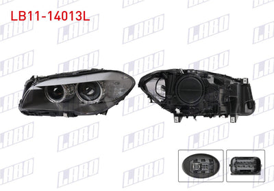 LABO LB11-14013L Headlight Left Xenon BMW 5 Series (F10) 2011-2013 — Headlights