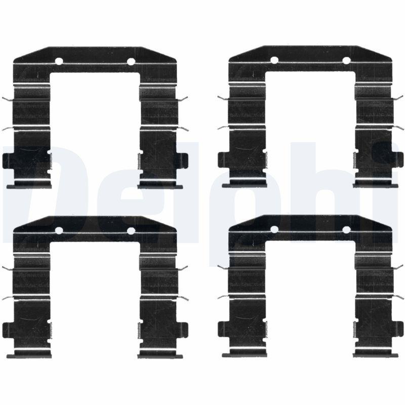 Delphi LX0688 Brake Pad Mounting Set