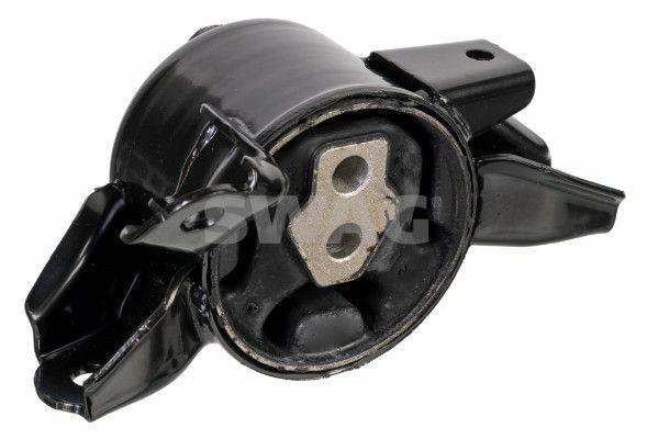 swag transmission mount left front view, swag transmission mount left side view, swag transmission mount technical specifications SWAG Transmission Mount Left | Fit for i30-Ceed + Automatic Transmission | 203mm Length SWAG Transmission Mount Left for i30 and Ceed swag, transmission-mount, i30, ceed, automatic-transmission, car-parts, vehicle-stability, mechanics, car-owners, ai-generated