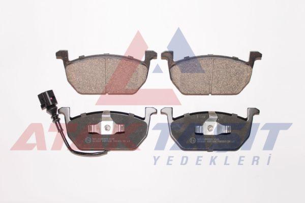 AP 05P1836 Brake Pad Front with Connector VW Golf VII 2012-/ Polo 2017-/ T-Cross 2017-/ Skoda Octavia 2012-/ Kam — Brake Pads