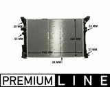 MAHLE CR2170000P Radiator - 13-A Series (W176) & B Series (W246-W242) — Radiators & Fans