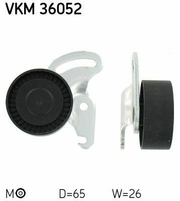 skf vkm36052 v belt tensioner for renault clio ii, skf v belt tensioner view, skf vkm36052 detailed view SKF VKM36052 V Belt Tensioner - Compatible with Renault Clio II & Kangoo | 2.56 in Diameter SKF VKM36052 V Belt Tensioner for Renault Clio II & Kangoo skf, v-belt-tensioner, renault-clio-ii, renault-kangoo, car-parts, mechanics-tools, automotive-accessories, car-maintenance, engine-parts, ai-generated