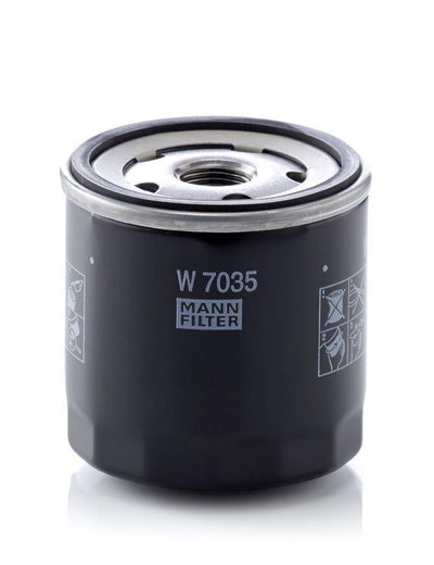 Mann W7035 Oil Filter Chrysler PT Cruiser 2.0 16V/Cabrio 2.0 Jeep Cherokee/Wrangler — Oil Filters
