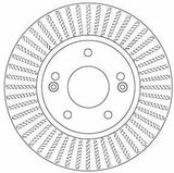 TRW DF8056 Disc Brake - Ventilated 12-Inch for i30 and Ceed — Brake Rotors & Drums