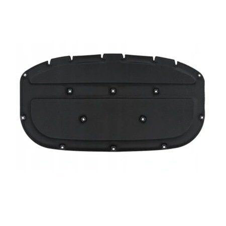 Volkswagen Touareg Engine Hood Insulation - Custom Fit for 2011+ Models — Glass & Trim