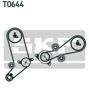 timing belt set for vw t4 2.5 tdi, water pump included in timing belt set, SKF VKMC01258-1 product image SKF VKMC01258-1 Timing Belt Set - VW T4 2.5 TDI with Water Pump | Complete Kit SKF Timing Belt Set for VW T4 2.5 TDI vw-t4, timing-belt-set, water-pump, car-maintenance, mechanics-tools, engine-parts, automotive-repair, repair-kits, timing-belt, ai-generated