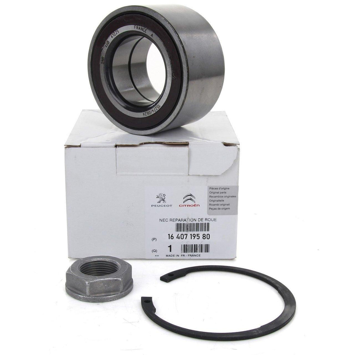 PSA 1640719580 Opel Corsa F Peugeot 208 2008 Front Wheel Bearing Ball Bearing Genuine — Wheel Bearings