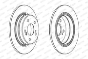 ferodo-ddf224c-disc-brake, ferodo-ddf224c-brake-specifications FERODO DDF224C Disc Brake - Compatible with Mercedes W202, W203, W210, W124 | 278mm FERODO DDF224C Disc Brake for Mercedes Models ferodo, disc-brake, mercedes-parts, car-owners, mechanics, automotive-parts, braking-system, brake-discs, replacement-parts, ai-generated