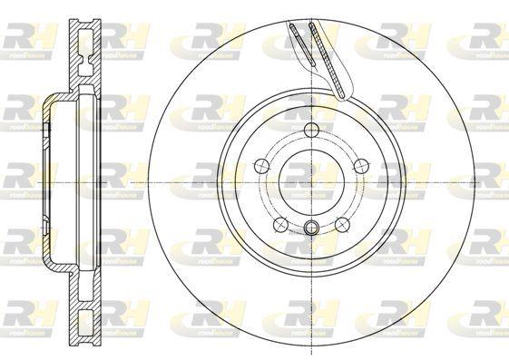 ROADHOUSE 61598.11 Brake Disc — Brake Rotors & Drums