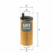 ufi oil filter 25.142.00, oil filter for auris avensis verso, ufi compatible oil filter dimensions UFI Oil Filter 25.142.00 - Compatible with 14-Auris, 14-Avensis, Verso 1.6 D4-D | Ideal for Car Owners & Mechanics UFI Oil Filter 25.142.00 - Fits Auris, Avensis, Verso ufi, oil-filter, car-parts, vehicle-maintenance, auto-repairs, car-owners, mechanics, engine-parts, replacement-parts, ai-generated