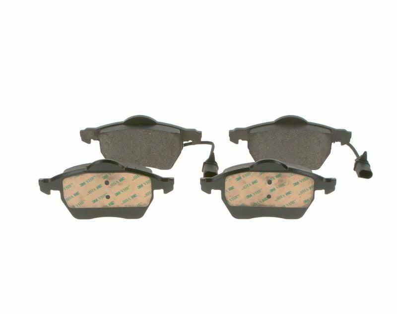 bosch front brake pads for audi a4 a6 a8, bosch 0986495241 brake pad specifications, low-metallic brake pads by bosch BOSCH 0986495241 Front Brake Pads for Audi A4 A6 A8 - Reliable Replacement for Car Owners and Mechanics | Low-Metallic Material BOSCH 0986495241 Front Brake Pads - Fits Audi A4 A6 A8 audi-brake-pads, bosch-0986495241, front-brake-pads, car-repair, mechanics-tools, car-owners, brake-system, low-metallic, automotive-parts, ai-generated