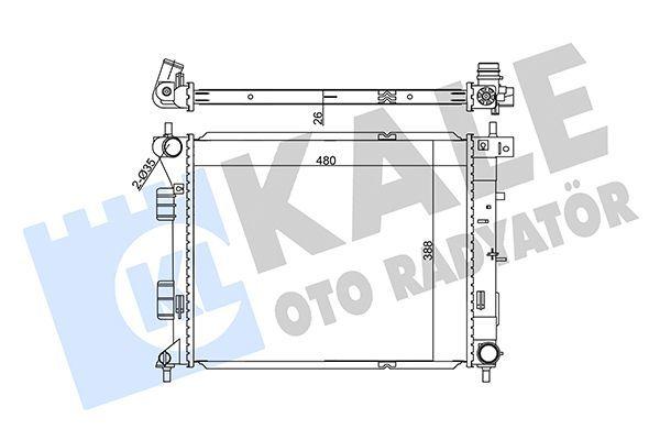 kale radiator for 2012 hyundai i30 ceed, aluminum and plastic radiator design, compact dimensions of kale radiator KALE Radiator for 2012 i30-Ceed 1.6 CRDI | Aluminum & Plastic | Perfect for Car Owners and Mechanics KALE Radiator for i30-Ceed 1.6 CRDI | Durable Aluminum kale, aluminum-radiator, car-parts, automotive-accessories, mechanics, car-owners, engine-cooling, hyundai-replacement, kia-replacement, ai-generated