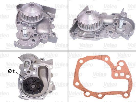 Valeo 506099 Water Pump Renault Clio, R19 and 3 more models — Water Pump & Thermostat