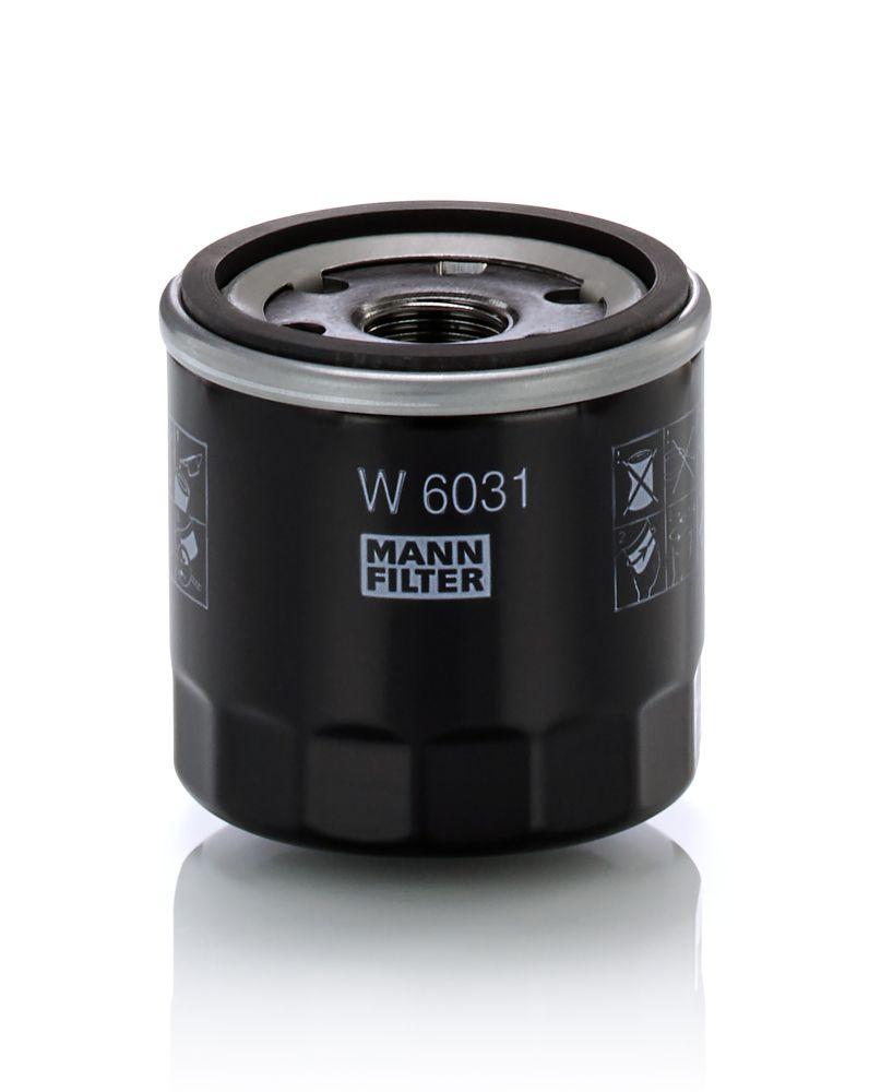 Mann W6031 Oil Filter Toyota Yaris P21/PA1/PH1/MXPH11 Hybrid