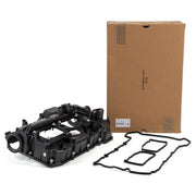 bmw-f10-520i-rocker-cover-front-view, bmw-f10-520i-rocker-cover-back-view BMW 11127588412 Rocker Cover - F10 520i N20 Engine | OEM Quality BMW 11127588412 - F10 520i Rocker Cover Replacement bmw, rocker-cover, f10-520i, n20-engine, valve-cover, oem-part, car-parts, automotive, engine-components, ai-generated