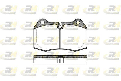 ROADHOUSE 2441.00 Brake Pad 7 Series E38 10 94-11 01 — Brake Pads
