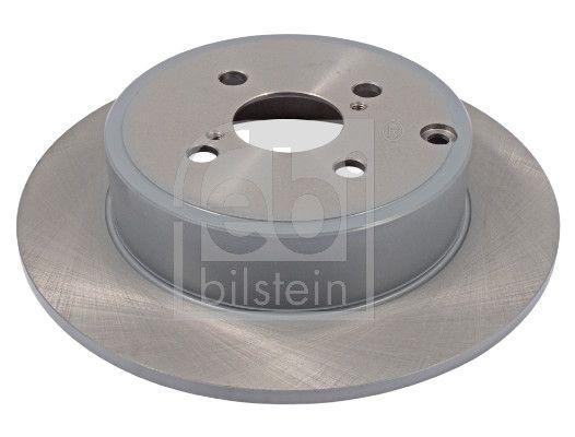 Febi Bilstein 26063 *2 Rear Brake Disc (Mirror) Straight Toyota Corolla 1.4 D4d 1.6 VVTI 2003-2007 (27 — Brake Rotors & Drums