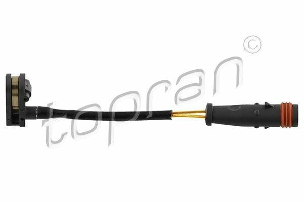 topran front brake pad sensor for crafter, topran brake pad sensor technical specifications, installation of topran brake sensor TOPRAN Front Brake Pad Sensor for Crafter 30-50 Minibus/ Van - Precision Fit for Reliable Performance | 100 mm Length TOPRAN Front Brake Pad Sensor for Crafter Models topran, brake-pad-sensor, crafter, vehicle-maintenance, automobile-service, car-parts, front-axle-sensor, wear-warning-contact, brake-performance, ai-generated