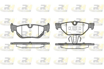 ROADHOUSE 21145.00 Brake Pad 1 Series E87 E82 E88 09 04 — Brake Pads