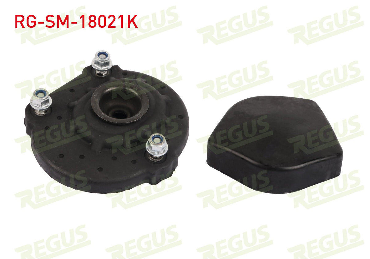 REGUS RG-SM-18021K Shock Absorber Mount with Bearing (Somunlu) (with Cover) Right Linea / Fiorino / Doblo — Bushings & Mounts