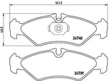 BREMBO P50081 Brake Pads - Rear Brake Pads for VW LT & Mercedes Sprinter