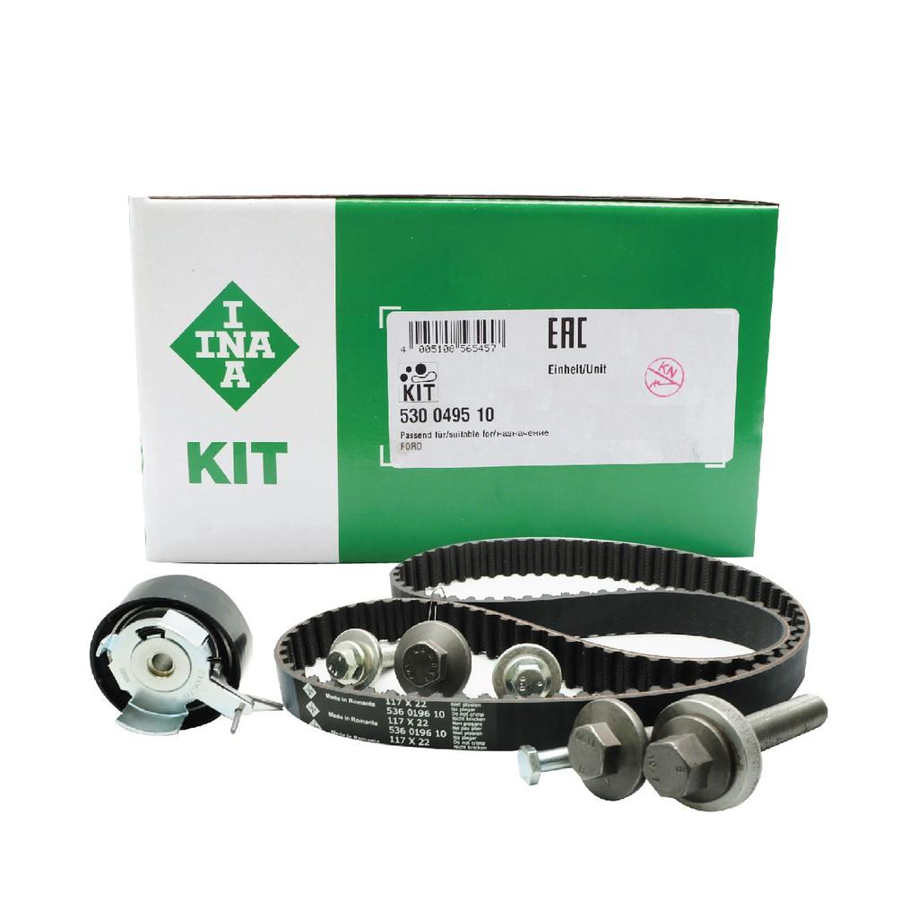 INA Timing Belt Kit Compatible with Ford Fiesta 2002-2018 - 1.25-1.4-1.6L Gasoline Engines — Belts