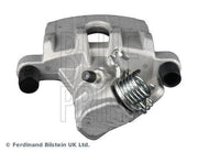 blueprint rear brake caliper adbp450016, view of the rear brake caliper installed, technical specifications of brake caliper BLUEPRINT ADBP450016 Rear Brake Caliper - Fit for Focus II, Mazda 3 & Volvo S40 II | 1.66 kg BLUEPRINT ADBP450016 Rear Brake Caliper - Focus, Mazda, Volvo blueprint, brake-caliper, auto-parts, focus-ii, mazda-3, volvo-s40, rear-brake-caliper, mechanics, car-owners, ai-generated