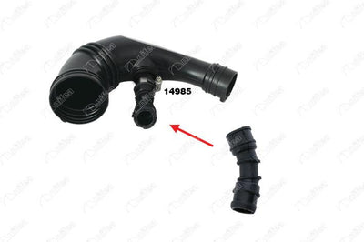 NIFEA 14945 Turbo Pipe Hose Fiat Doblo/Fiorino/Idea/Punto/Pratico/Egea, Alfa MiTo, Lancia Musa/Ypsilon 1.3 Mjet 10>