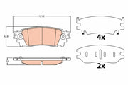 trw gdb4459 rear brake pads for lexus nx, high performance brake pads for vehicles TRW GDB4459 Brake Pads - Rear for Lexus NX | High Performance 14 TRW GDB4459 Brake Pads for Lexus NX brake-pads, trw, lexus-nx, vehicle-repair, car-parts, braking-system, rear-brake-pads, automotive, high-performance, ai-generated
