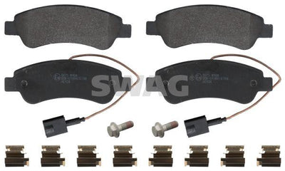 SWAG 64916956 Brake Pad Rear with Connector Ducato 12 > / Boxer 12 > / Jumper 12 > — Brake Pads
