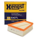 HENGST E427L Air Filter - VW Fabia 1.2 (2007 and Later) — Air & Cabin Filters