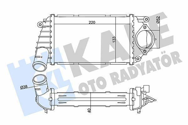 Kale Intercooler 344760 for Seat Arosa, Volkswagen Lupo/Polo — Turbo & Supercharger