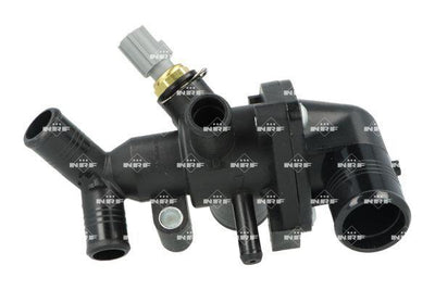 NRF 725355 Thermostat Housing Complete (Rear Wheel Drive-with Switch) Transit V347 – V363 2.2 11 > — Water Pump & Thermostat
