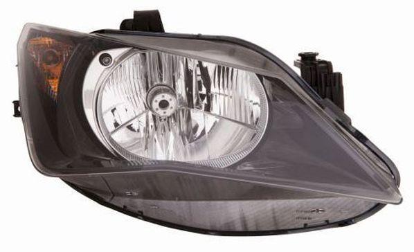 Depo 445-1130R-LDEM2 Front Headlight Right Electric Black Seat Ibiza 08-15 Single — Headlights