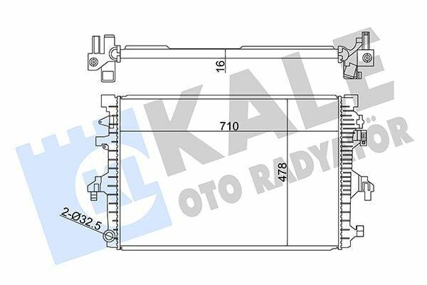 KALE Radiator 10-T. Porter T6 2.0 TDI - Efficient Cooling — Radiators & Fans