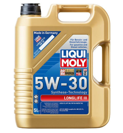 LIQUI MOLY Longlife 3 5W30 Motor Oil 5 L (20822) — Auto Parts Hall, Fluids & Chemicals