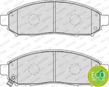 FERODO FDB1997 Brake Pad Set - Front Brake Pads for Nissan Navara & Pathfinder