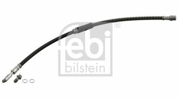 FEBI Brake Hose - Hood Hose for Caddy Golf V, Octavia II and 2 more models — Brake Hydraulics