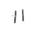 BOSCH Brake Pads Rear 0986494358 - Low-Metallic Metal with Wear Indicators for Honda CR-V