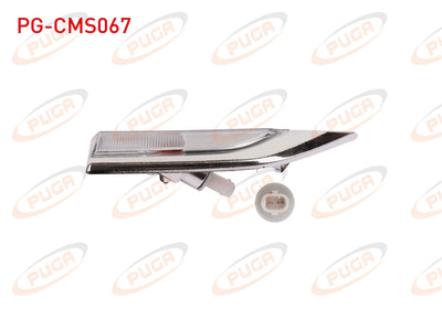 PUGA PG-CMS067 Fender Turn Signal Chrome Right (with Bulb) Transporter T7 2016 — Tail, Signal & Reflectors