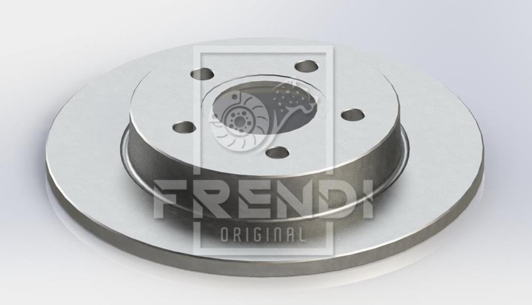 FRENDI 13357 Disc Rear (Ad) 05-08 Focus-Cmax | Set of 2