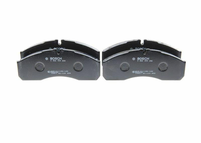 BOSCH Brake Pads - Spr-905 Front for 616Cdi - Low-Metallic Material