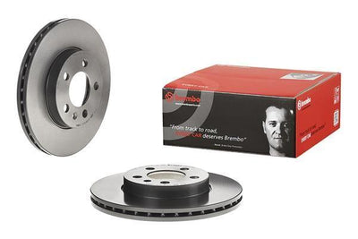 Brembo 09.D570.11 Brake Disc Front Coated-256×22 5×100 (VW Polo 18- Audi A1 19- Seat Ibiza 18 -) — Brake Rotors & Drums