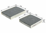 BOSCH Active Carbon Filter 1987432436 - Cabin Air Filter — Air & Cabin Filters