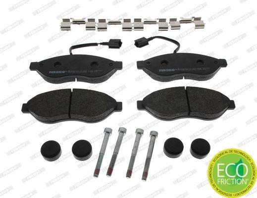 FERODO FVR1924 Front Brake Pads for Fiat Ducato