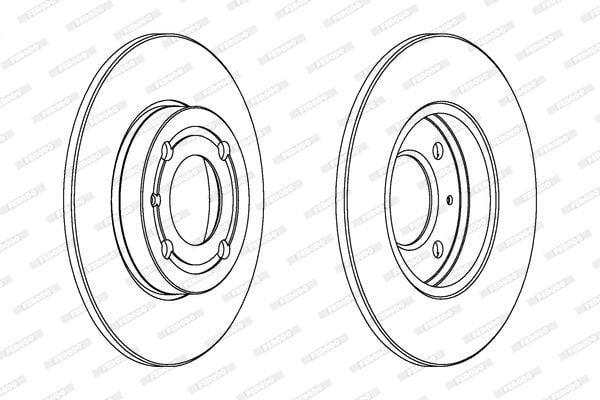 ferodo ddf795c front brake disc view, ferodo brake disc specifications FERODO DDF795C Front Brake Disc - Compatible with Polo 1995-2000 & Arosa 1997-2003 | 239 mm Diameter FERODO DDF795C Front Brake Disc for Polo and Arosa ferodo, brake-disc, front-brake, polo-1995-2000, arosa-1997-2003, car-replacement-parts, vehicle-safety, mechanics-tools, solid-brake-disc, ai-generated